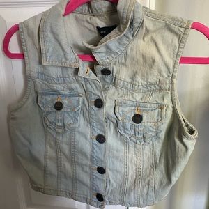 Vintage Jean Vest